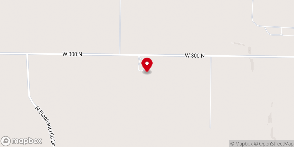 Map showing location of Woodland Bible Church