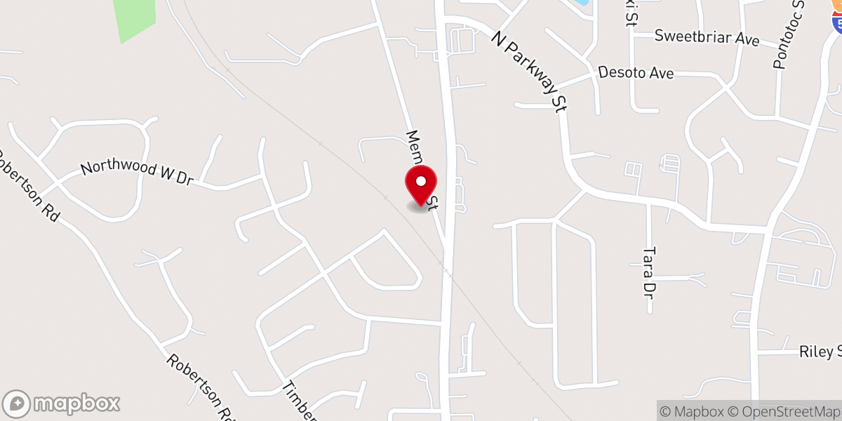 Map showing location of Mid-South Churches Cooperative Conference Baptist State Convention