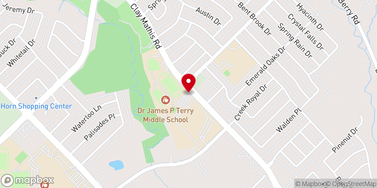 Map showing location of Landmark Family Fellowship