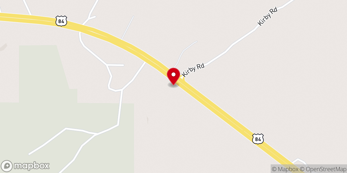 Map showing location of New Jerusalem Baptist Church