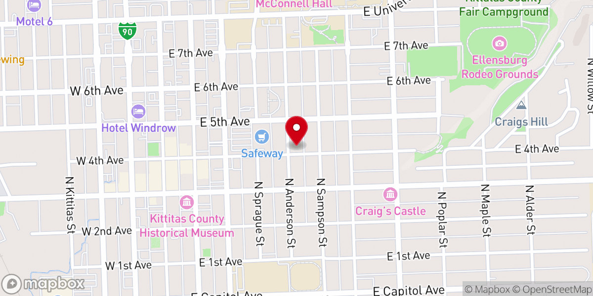 Map showing location of Ecumenical Church