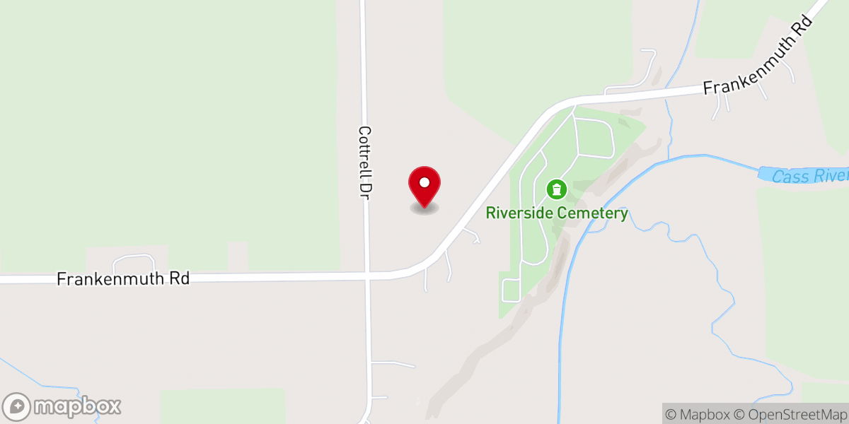 Map showing location of Vassar Seventh-day Adventist Church