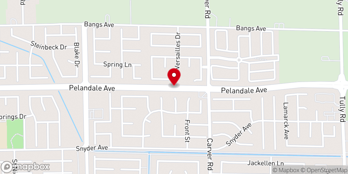 Map showing location of Soul Harvest Worship Center Inc