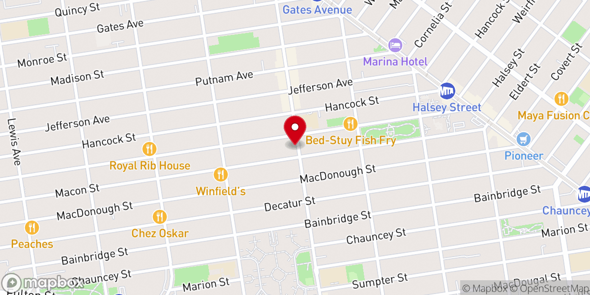 Map showing location of Fountain Gate Temple Church INC