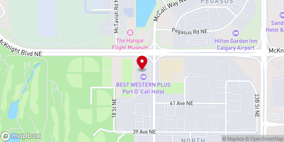 Map showing location of Mountainview Baptist Church