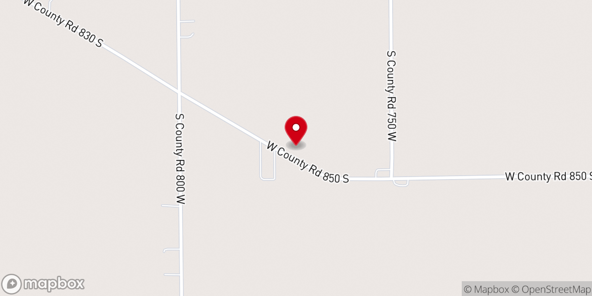 Map showing location of First Marion Baptist Church