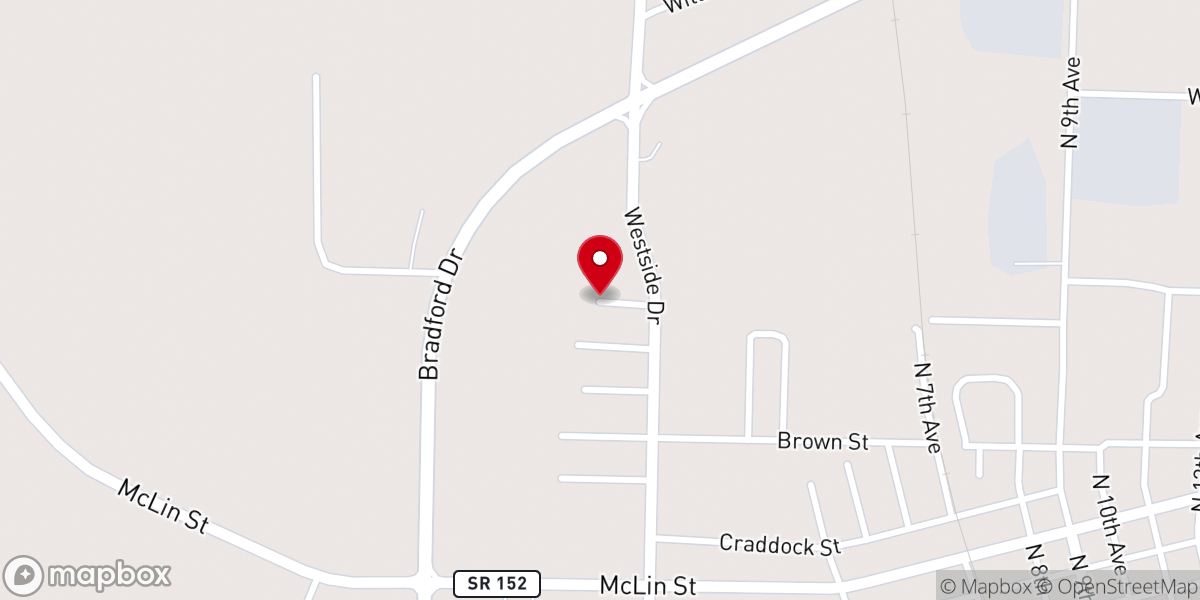 Map showing location of Miracle Church of the Lord
