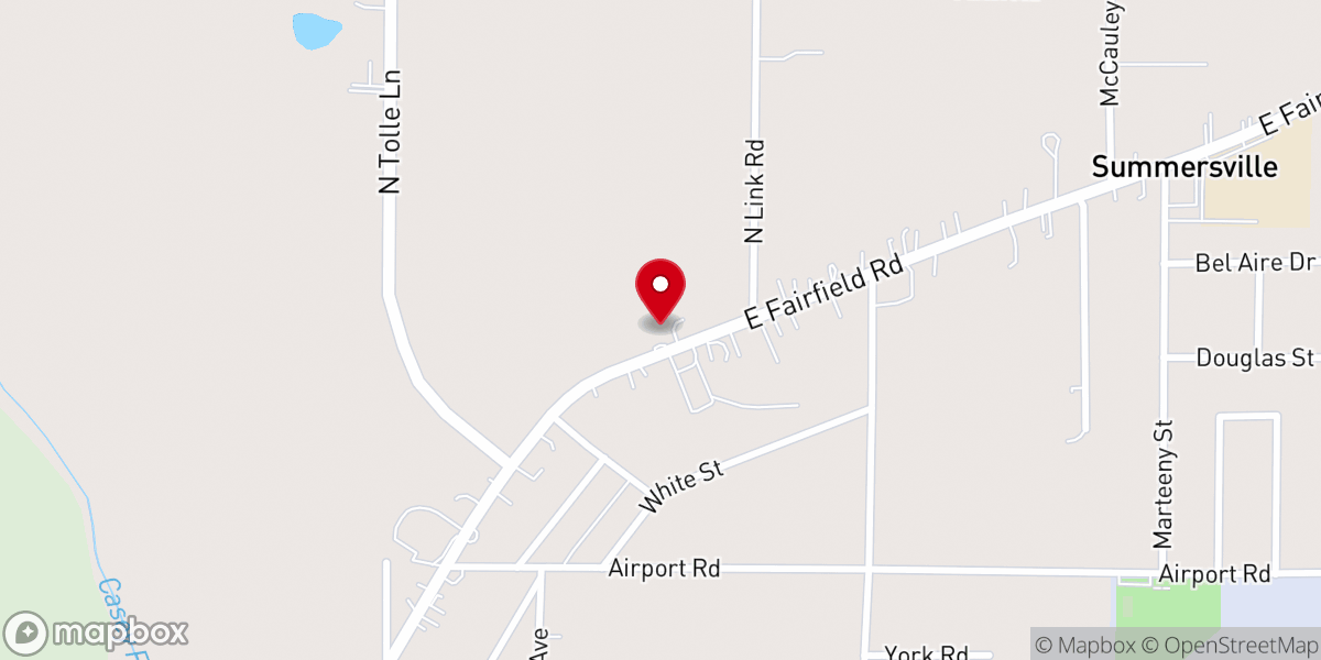 Map showing location of United Covenant Church
