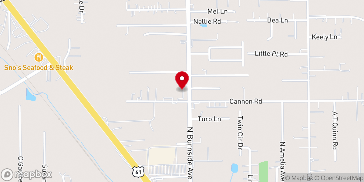 Map showing location of Gilla Brewing Company