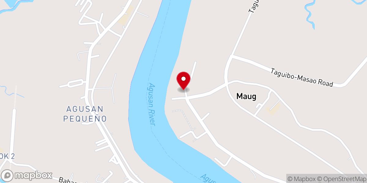Map showing location of Capilla de Nuestra Señora de los Remedios - Maug