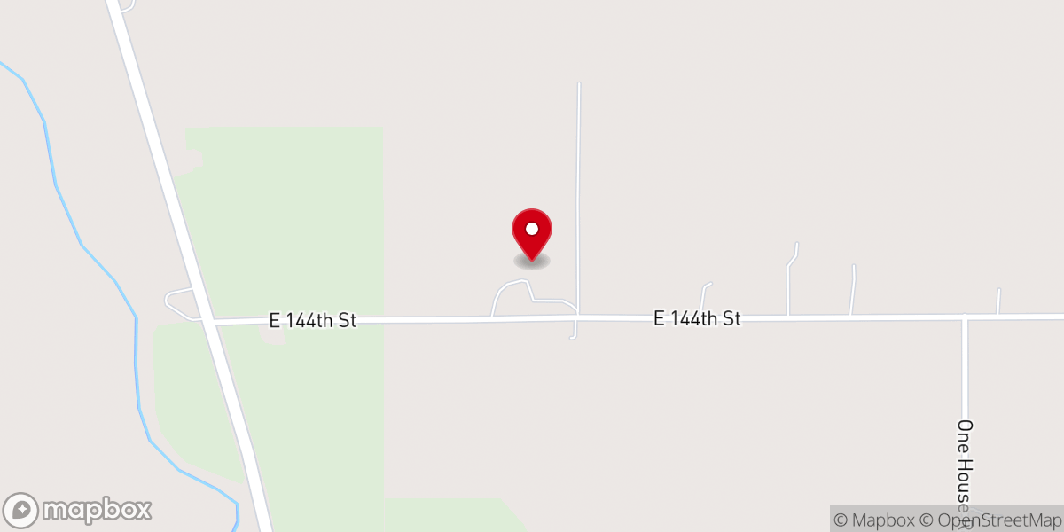 Map showing location of Cotton Creek Cowboy Chapel