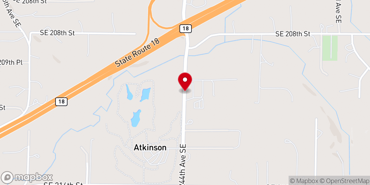 Map showing location of Taylor Creek Church