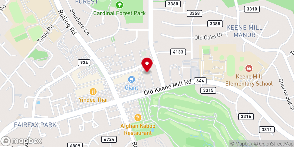 Map showing location of FIL-AM COMMUNITY CHURCH