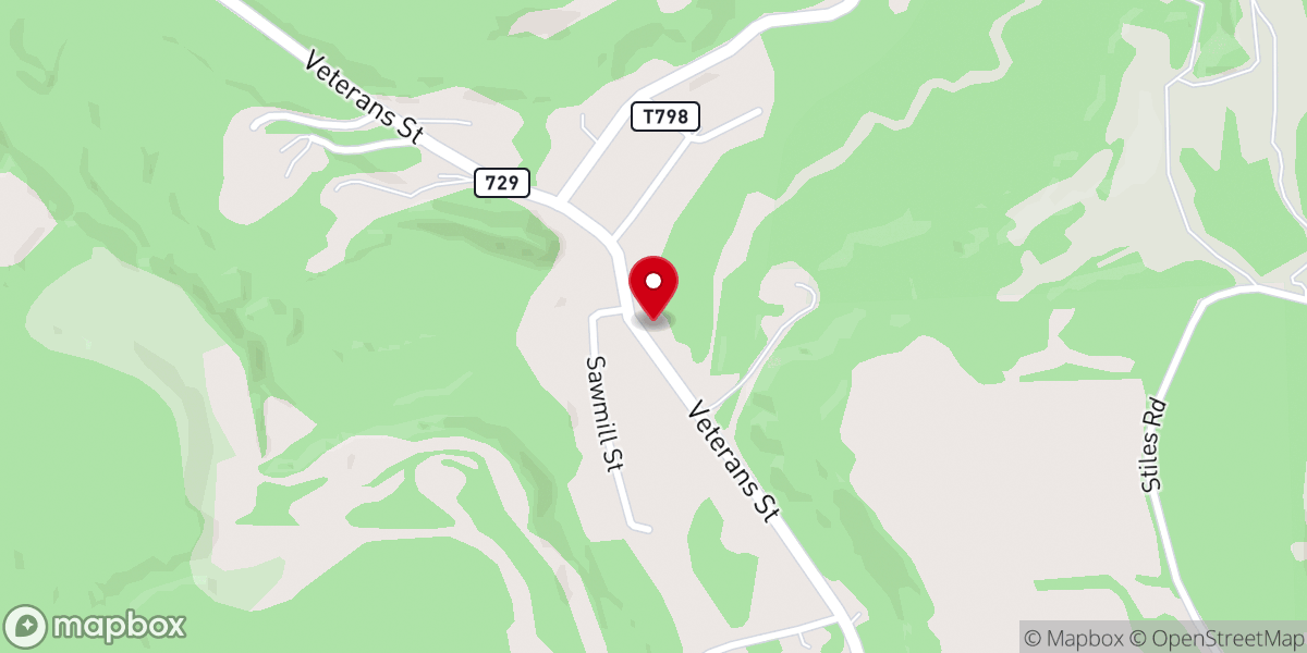 Map showing location of Beccaria Christian And Missionary Alliance Church