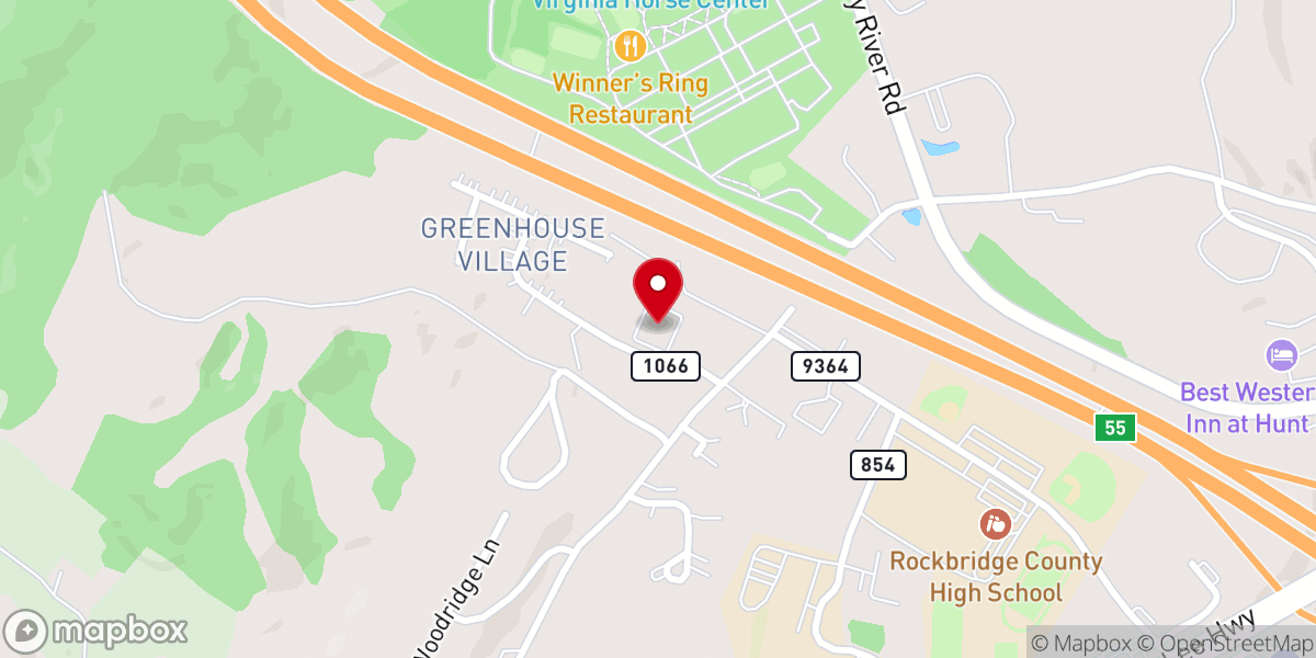 Map showing location of Grace Presbyterian Church-PCA