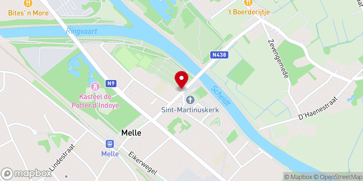 Map showing location of Piëtakapel