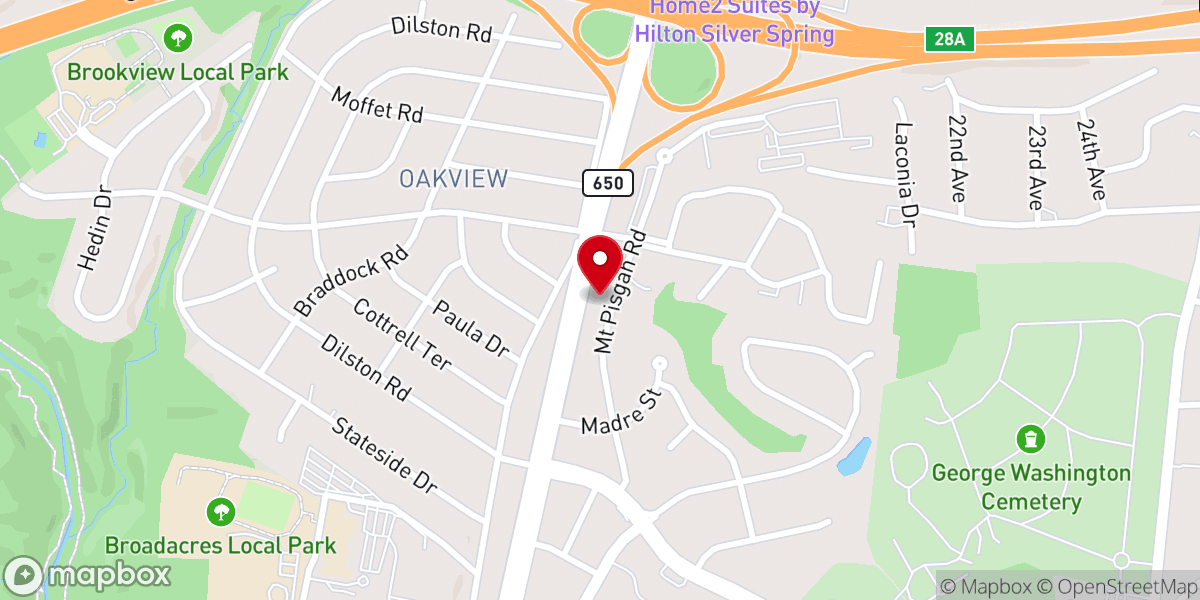 Map showing location of Good Shepherd United Methodist