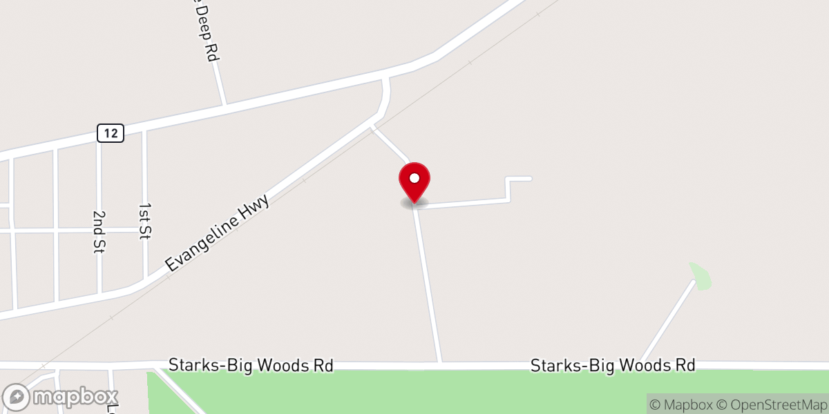 Map showing location of St Mary's Missionary Baptist