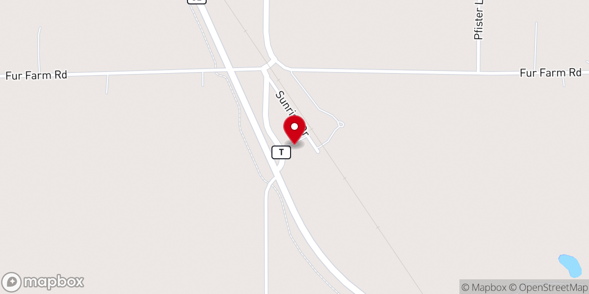 Map showing location of Gloria Dei Lutheran Church