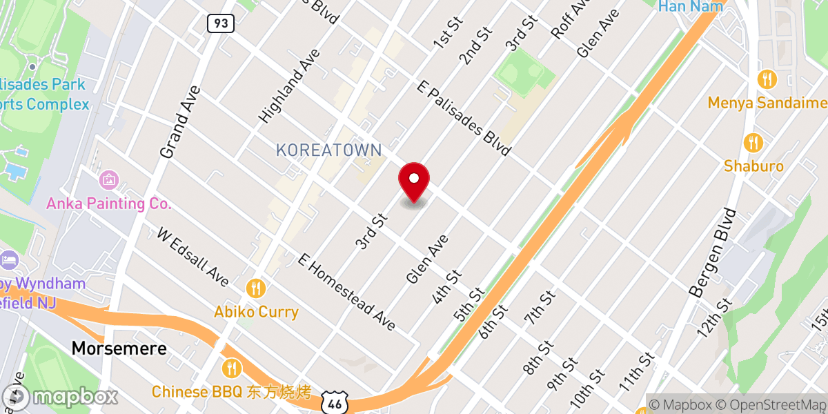 Map showing location of Ehop Inc