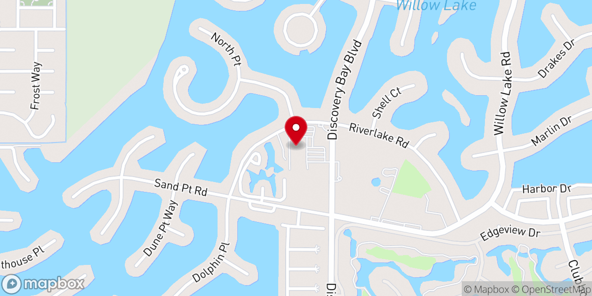 Map showing location of Calvary Fellowship Discovery
