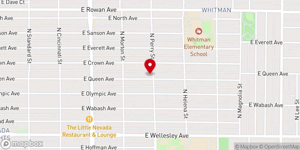 Map showing location of St Nicholas Orthodox Church
