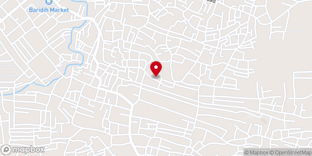 Map showing location of G.E.L. Church, Birsanagar