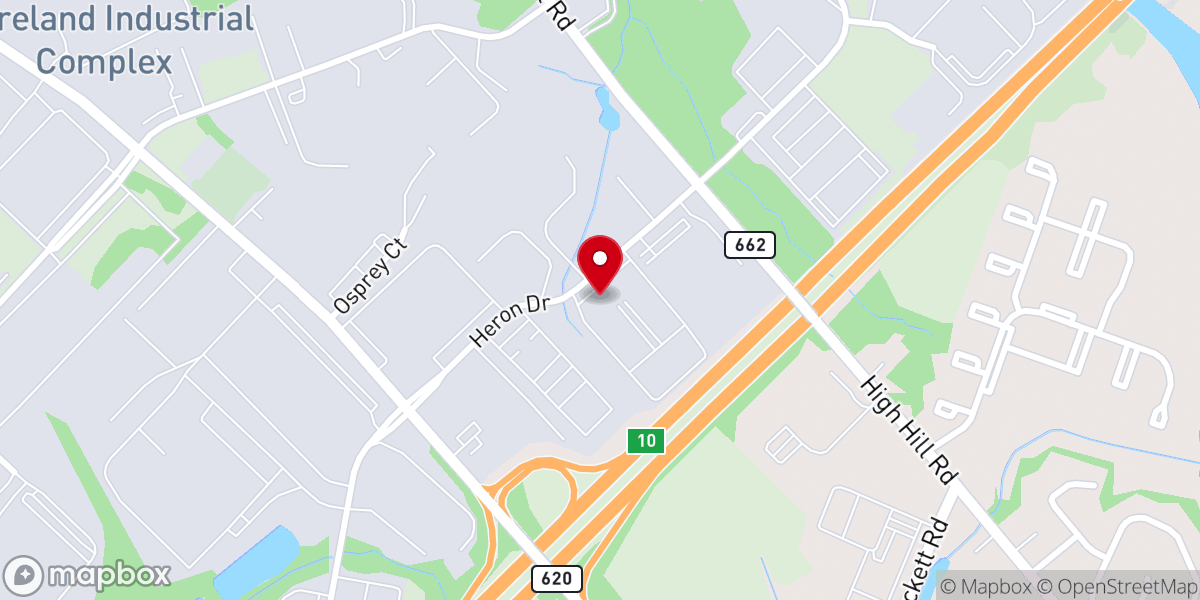 Map showing location of RockLife Church