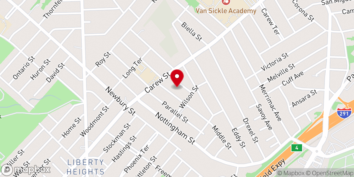 Map showing location of Fresh Anointing Ministries Church of God in Christ