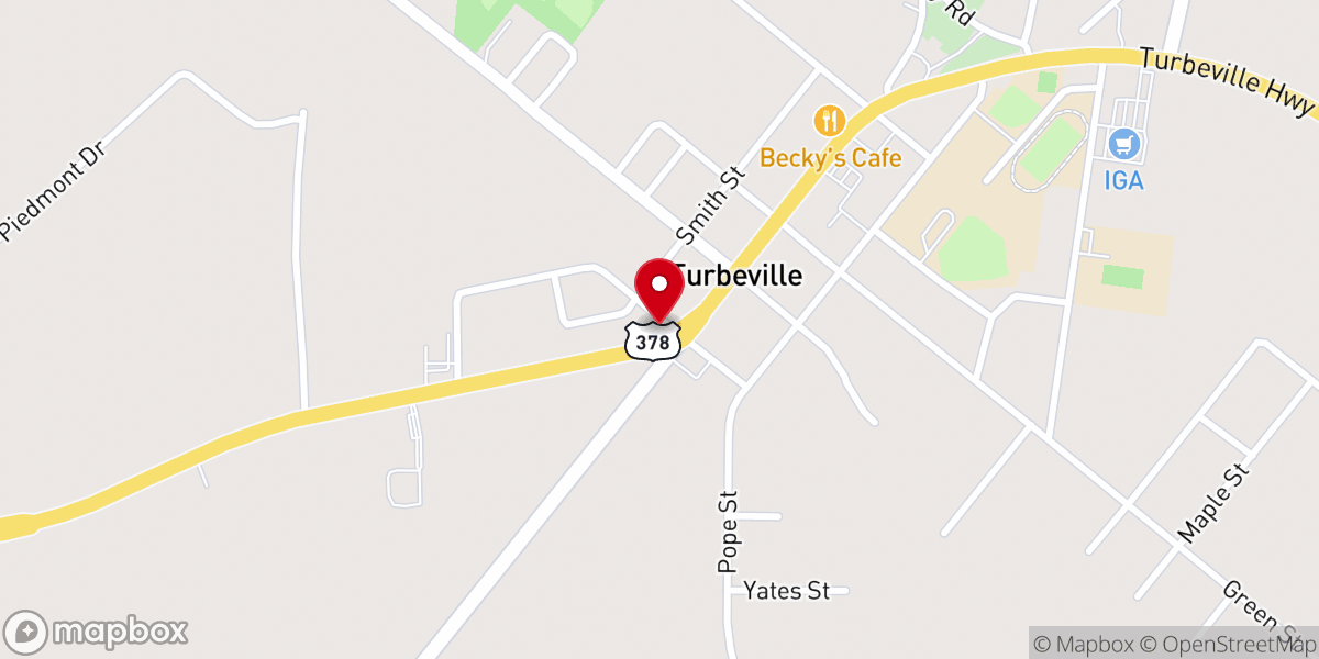 Map showing location of Evangelistic Deliverance Ministry Inc.
