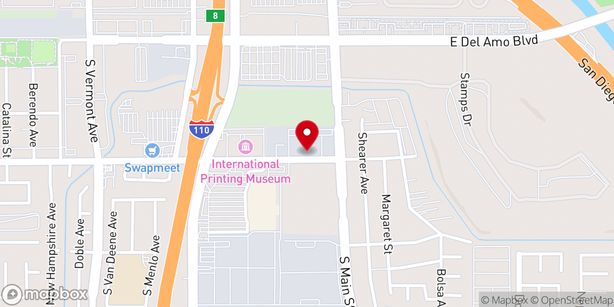 Map showing location of Faith in Christ Church
