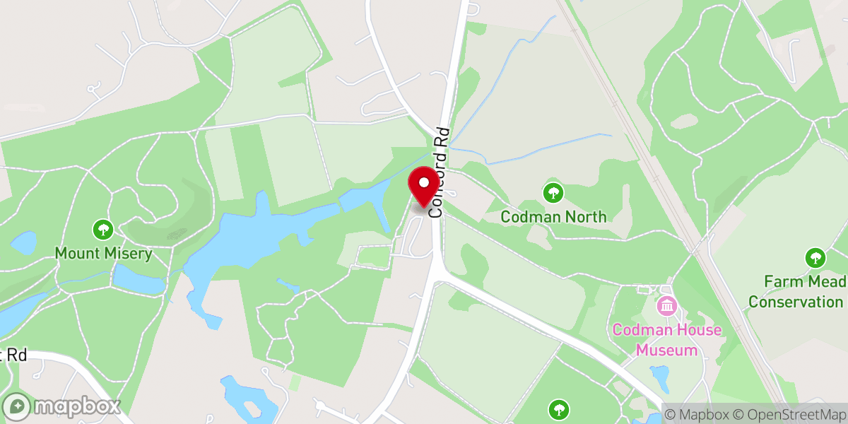 Map showing location of St. Anne's Episcopal Church