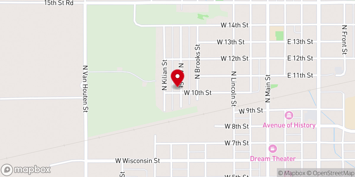 Map showing location of Bible Baptist Church Garbc Prsng