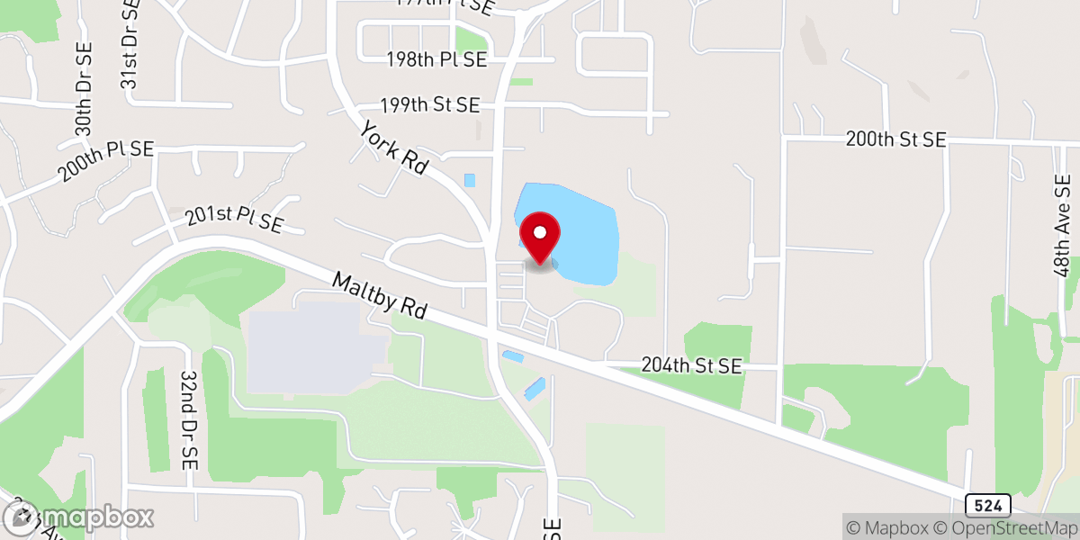 Map showing location of Ridge Christian Academy