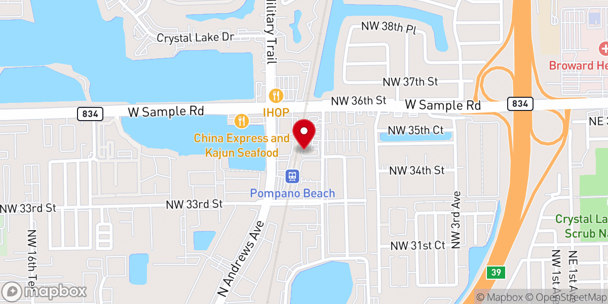 Map showing location of King Jesus Church