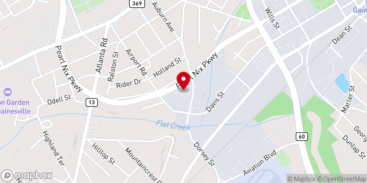Map showing location of Good News At Noon