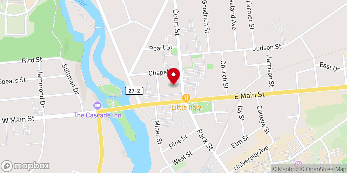 Map showing location of CFC Canton (Christian Fellowship Center)