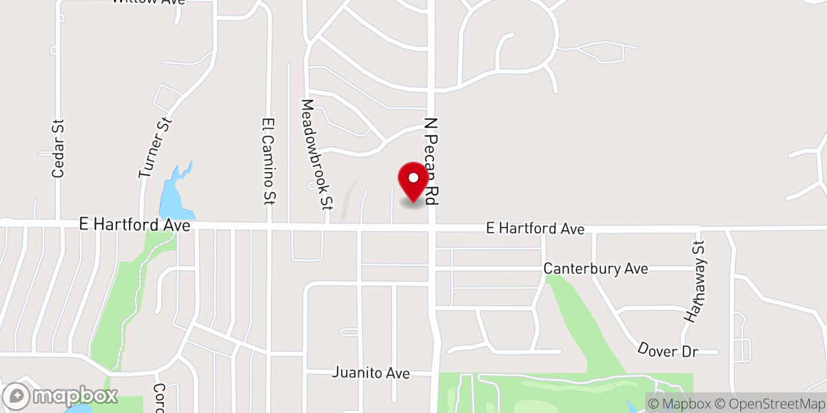 Map showing location of Scout church