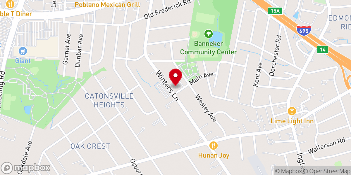 Map showing location of Iglesia Pentecostal Nuevo Renacer