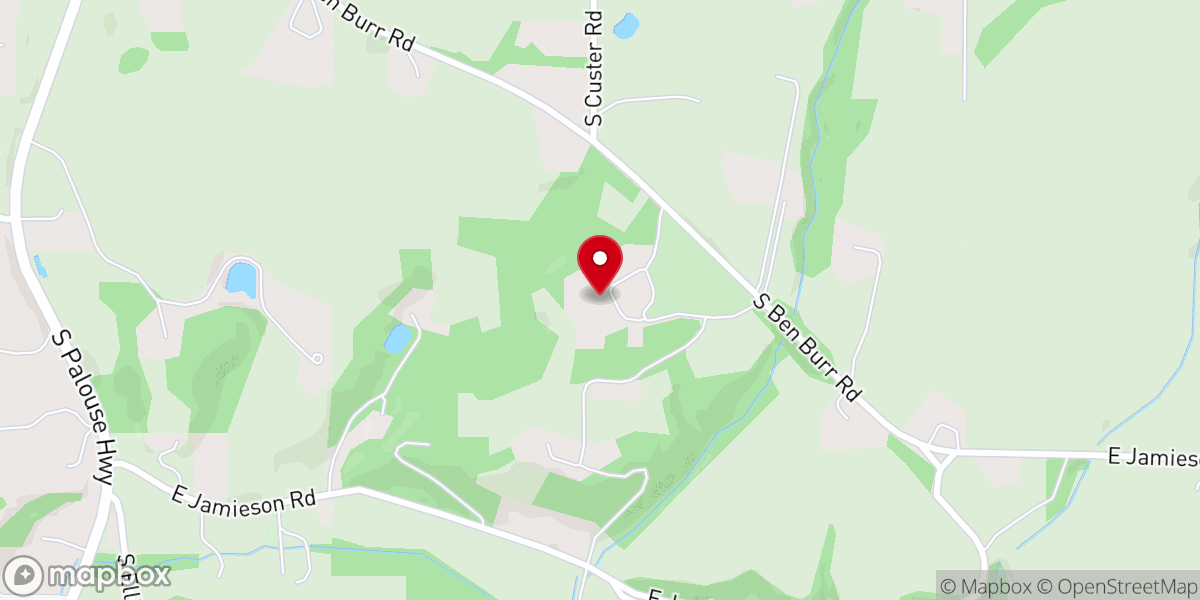 Map showing location of Immaculate Heart Retreat Center
