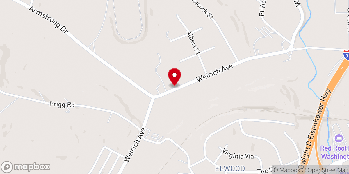 Map showing location of Living Waters Church of God