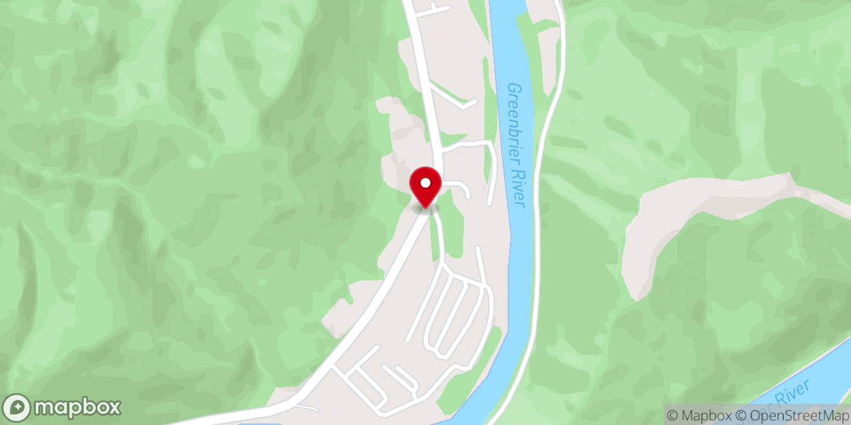 Map showing location of River Valley Baptist Church