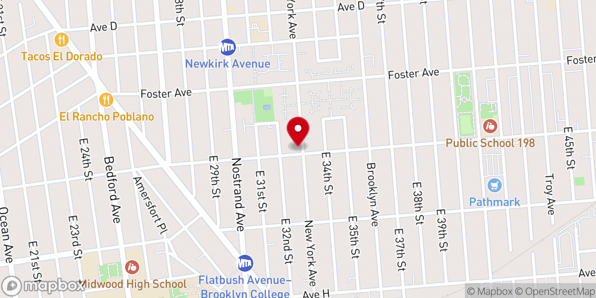 Map showing location of ECFM