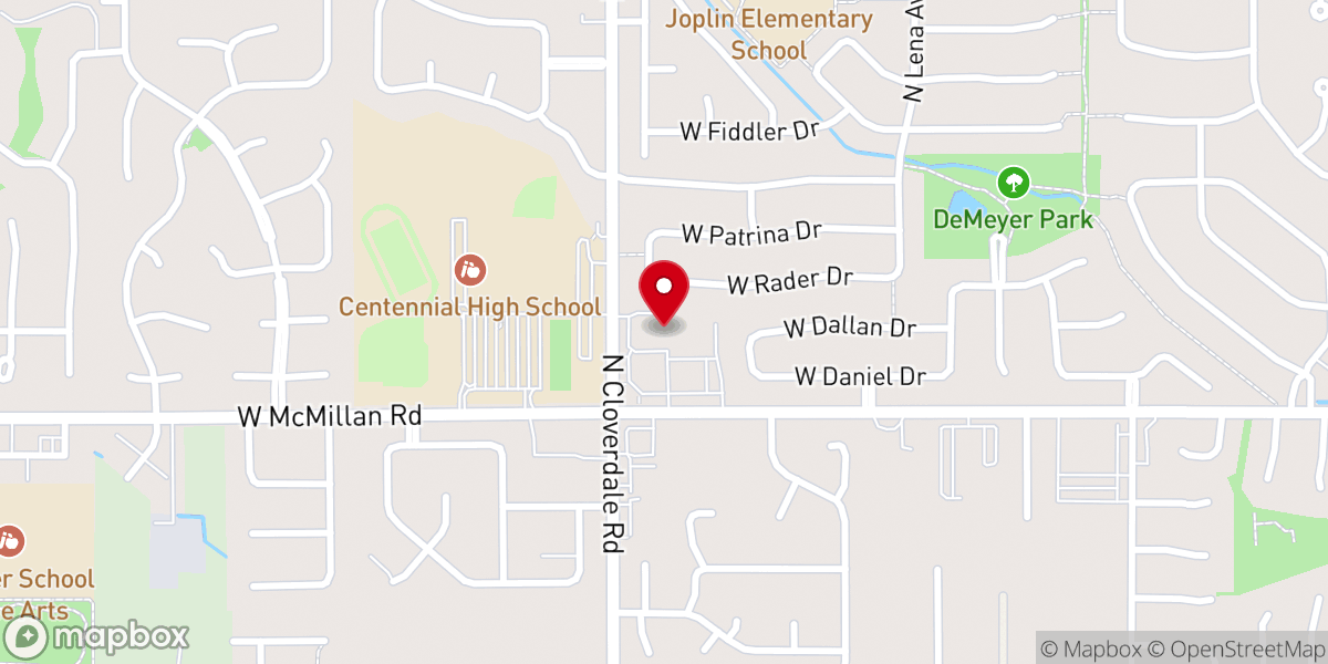Map showing location of Salmon Creek Gracious Retirement Living