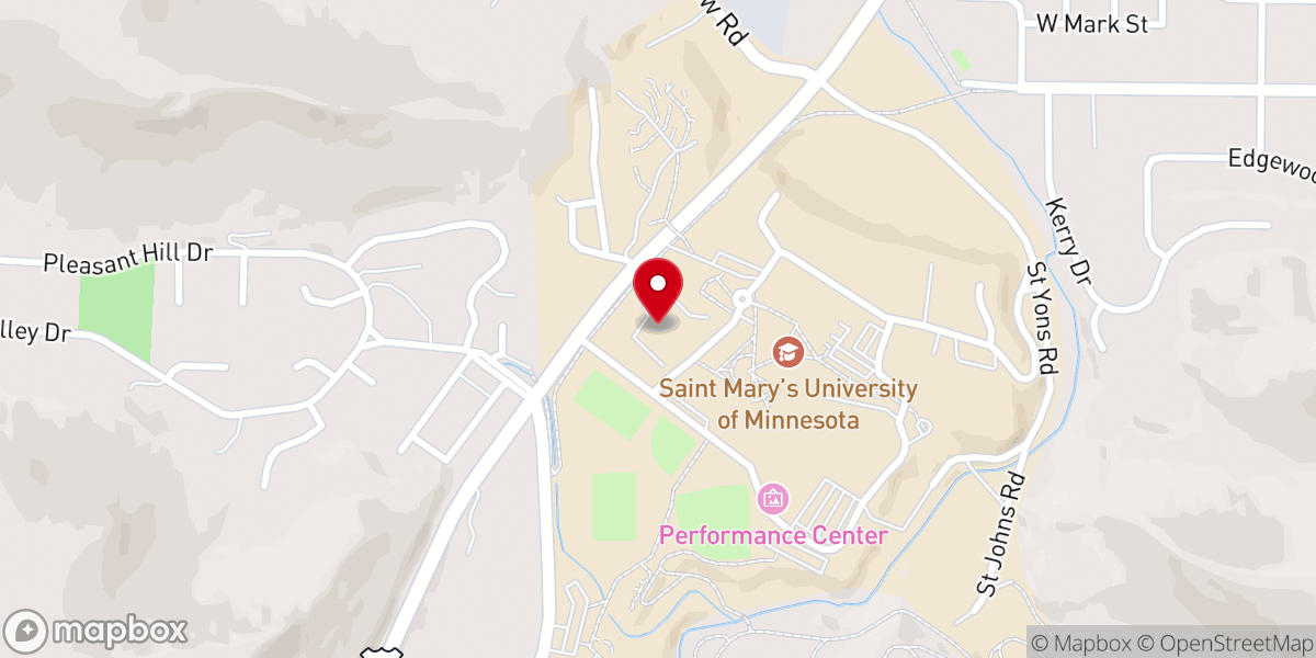 Map showing location of Catholic Foundation of Southern Minnesota