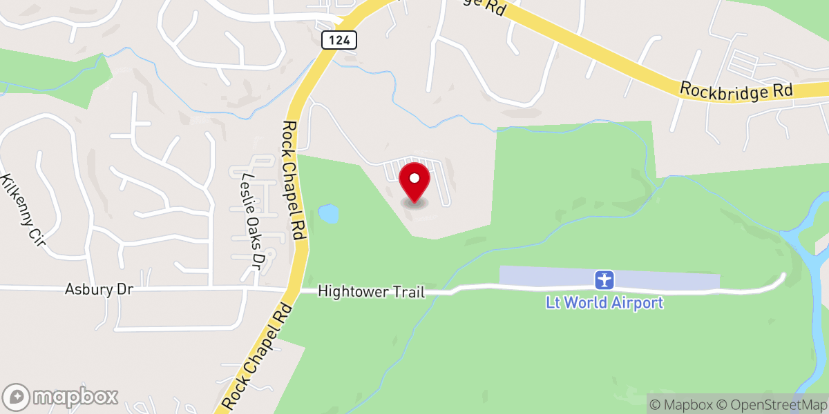 Map showing location of Reach Church