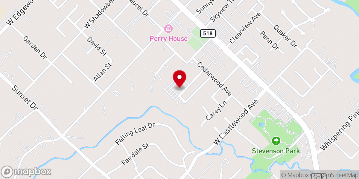 Map showing location of Mary Queen Food Pantry - Food Distribution Center