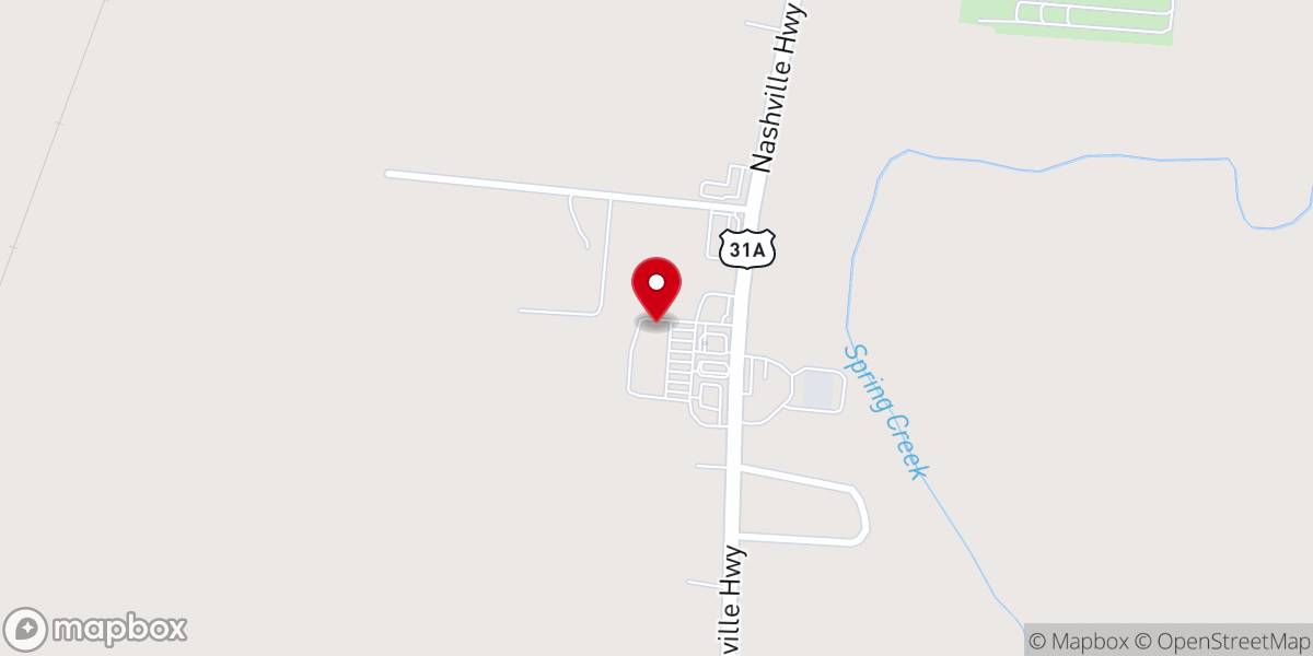 Map showing location of United States Postal Service
