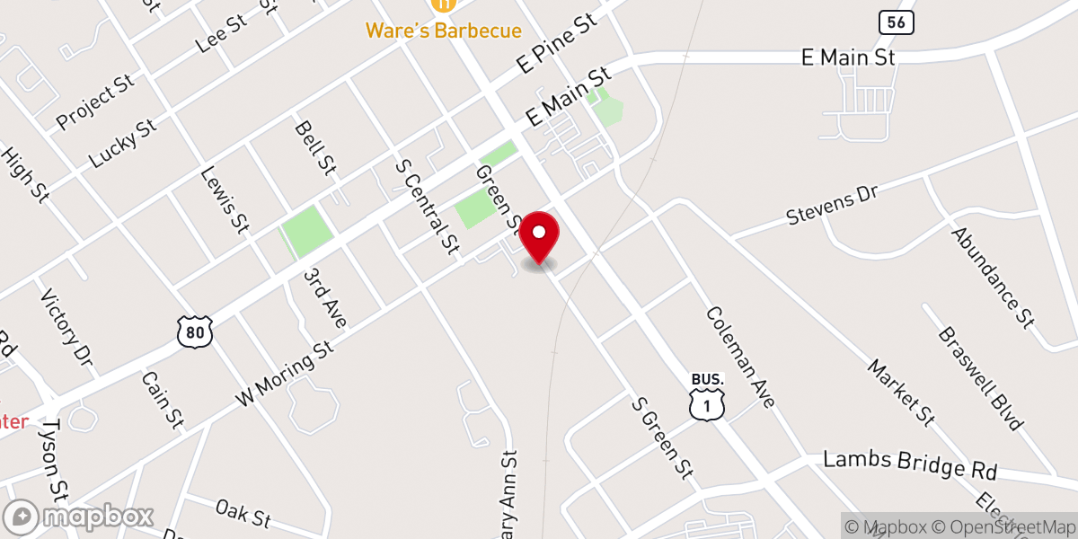 Map showing location of Gospel Truth Outreach Ministry Inc