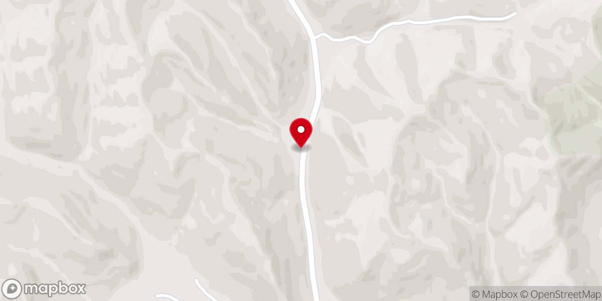 Map showing location of Clarks Chapel Baptist Church